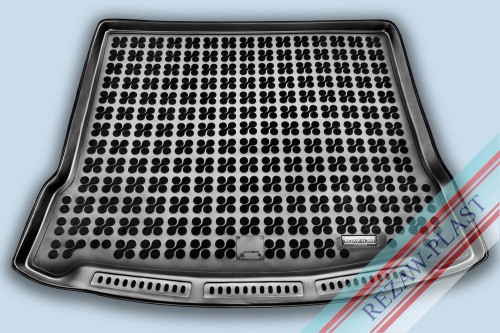 Trunk mat black fits to: Mazda 5 I, II 2005 - 2015