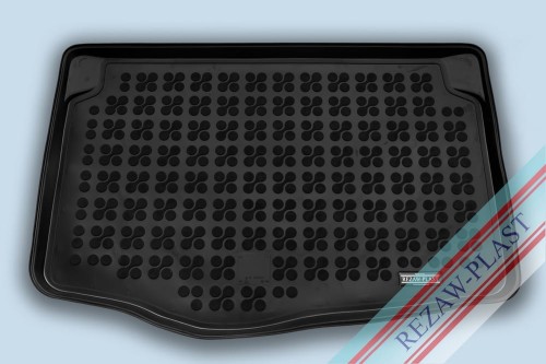 Trunk mat black fits to: Mazda 2 III 2014 - 2023