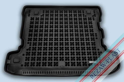 Trunk mat black fits to: Mitsubishi PAJERO IV 2006 - 2017
