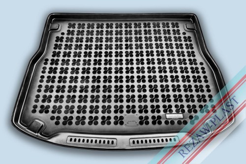 Trunk mat black fits to: Volvo S40 II 2007 - 2012