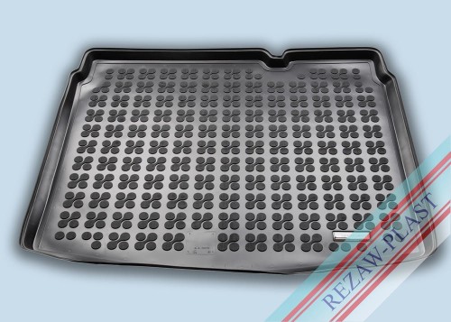 Trunk mat black fits to: Jeep COMPASS II (MP/552) 2017 -