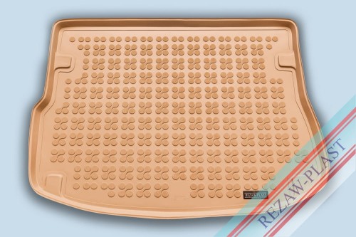 Trunk mat beige fits to: Land Rover Range Rover EVOQUE I 2011 - 2018