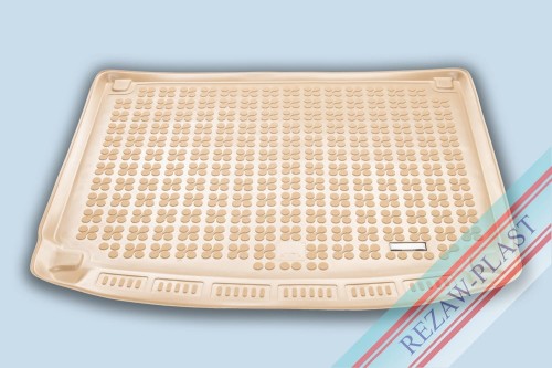 Trunk mat beige fits to: Porsche CAYENNE II 2010 - 2017