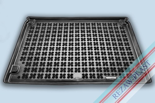 Mata bagażnika TPE (gumowa) czarna pasuje do: Citroen BERLINGO II 2008 - 2018, Peugeot PARTNER II 2008 - 2018