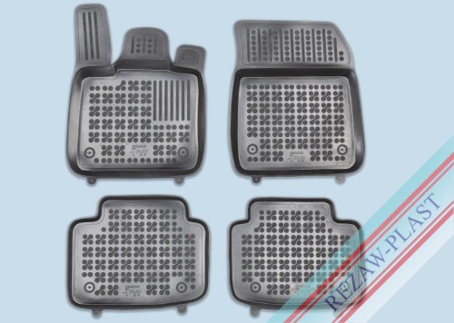 Dywaniki podłogowe czarne pasują do: Jaguar I - PACE 2018 -