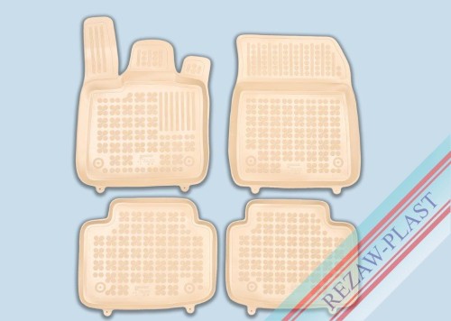 Dywaniki podłogowe beżowe pasują do: Jaguar I - PACE 2018 -