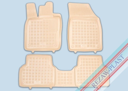 Dywaniki podłogowe beżowe pasują do: Cupra BORN 2021 - , Volkswagen ID.3, ID.3 1ST 2019 -