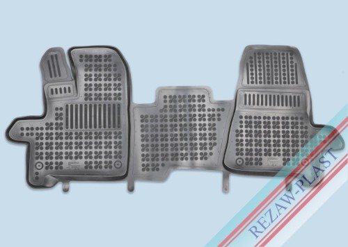 Floor mats black fit to: Ford TRANSIT IV 2013 - 