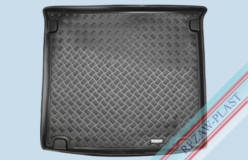 Mata bagażnika PE z gumową powłoką pasuje do: Volkswagen CADDY III, IV LIFE 2007 - 2020