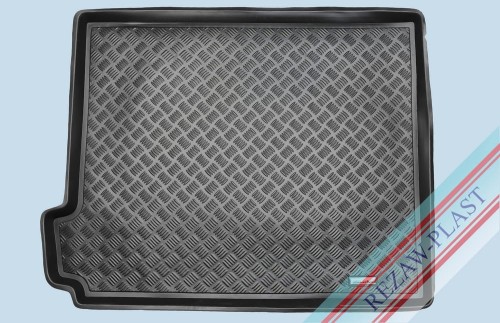 Trunk mat PE with rubber surface fits to: Citroen C4 GRAND PICASSO II 2013 - 2018