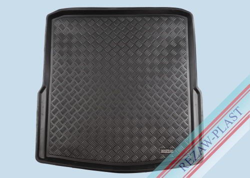 Trunk mat PE with rubber surface fits to: Skoda SUPERB II 2009 - 2015