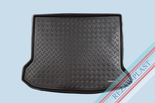 Trunk mat PE with rubber surface fits to: Volvo XC60 I 2008 - 2017