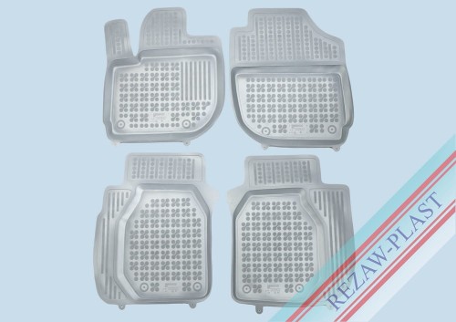 Dywaniki podłogowe szare pasują do: Honda JAZZ V (GR) 2020 -