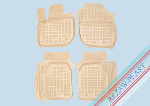 Dywaniki podłogowe beżowe pasują do: Honda JAZZ V (GR) 2020 -