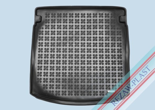 Trunk mat black fits to: Cupra LEON 2020 - 2024, Seat LEON IV (MK4) ST 2020 -