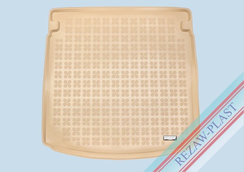 Trunk mat beige fits to: Cupra LEON 2020 - 2024, Seat LEON IV (MK4) ST 2020 -