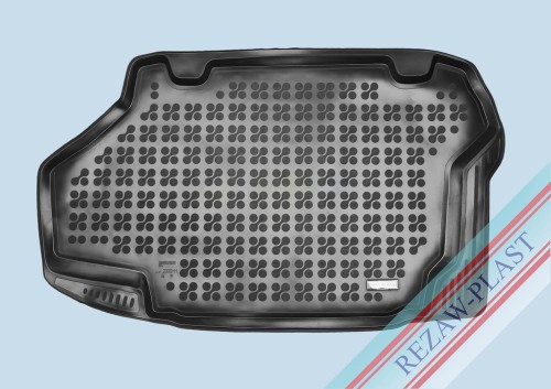 Trunk mat black fits to: Lexus ES VI 2012 - 2018