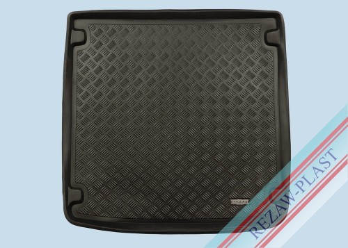 Trunk mat PE with rubber surface fits to: Audi A4 II B6, B7 2001 - 2008, Seat EXEO 2008 - 2013