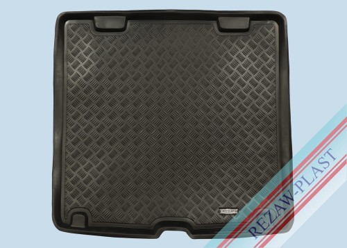 Trunk mat PE with rubber surface fits to: BMW 5 (F11) 2010 - 2017