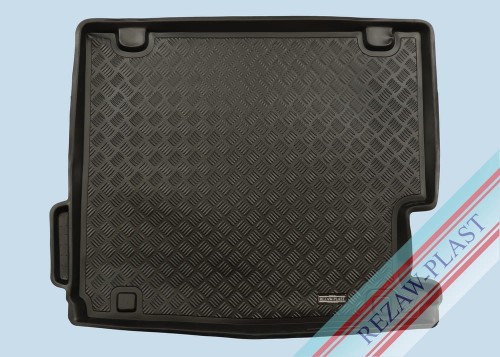 Trunk mat PE with rubber surface fits to: BMW X3 (F25) 2010 - 2017