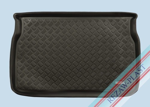Trunk mat PE with rubber surface fits to: Citroen C3 III 2016 - 2024