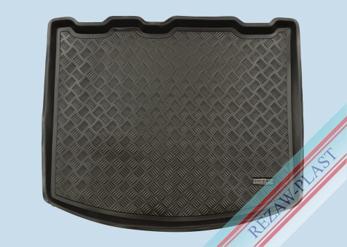 Trunk mat PE with rubber surface fits to: Ford KUGA II 2012 - 2019