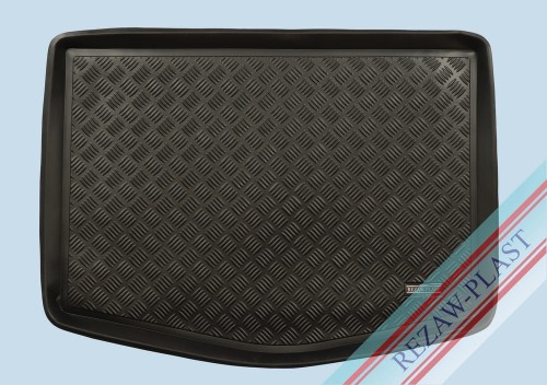 Trunk mat PE with rubber surface fits to: Ford C - MAX II 2010 - 2019
