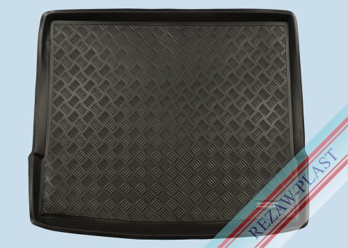 Trunk mat PE with rubber surface fits to: Hyundai TUCSON III 2015 - 2020