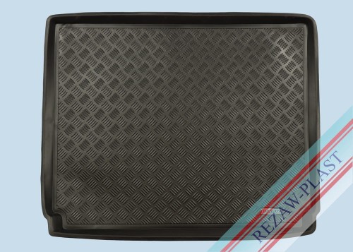 Trunk mat PE with rubber surface fits to: Opel ZAFIRA C III 2012 - 2019