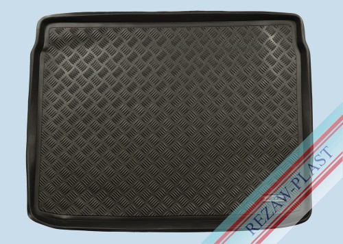Trunk mat PE with rubber surface fits to: Renault KADJAR 2015 - 2022