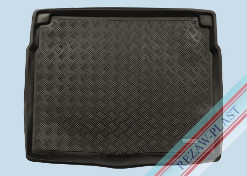 Trunk mat PE with rubber surface fits to: Opel ASTRA J IV 2009 - 2015