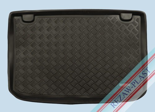 Mata bagażnika PE z gumową powłoką pasuje do: Renault CLIO IV 2012 - 2019