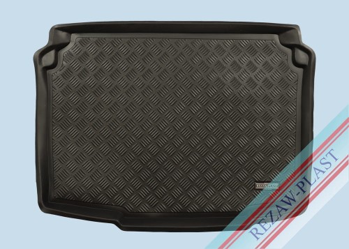 Mata bagażnika PE z gumową powłoką pasuje do: Seat IBIZA IV 2008 - 2017