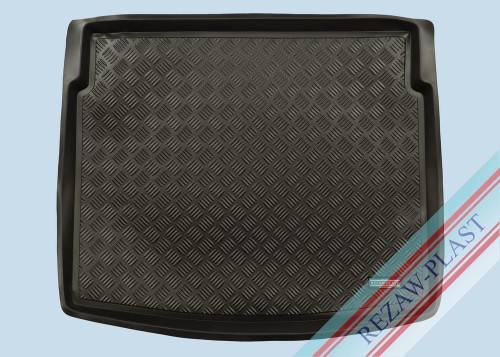 Trunk mat PE with rubber surface fits to: Seat ATECA 2016 -
