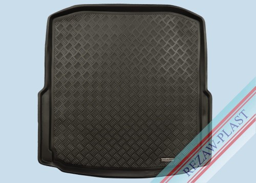 Mata bagażnika PE z gumową powłoką pasuje do: Skoda OCTAVIA III 2012 - 2019