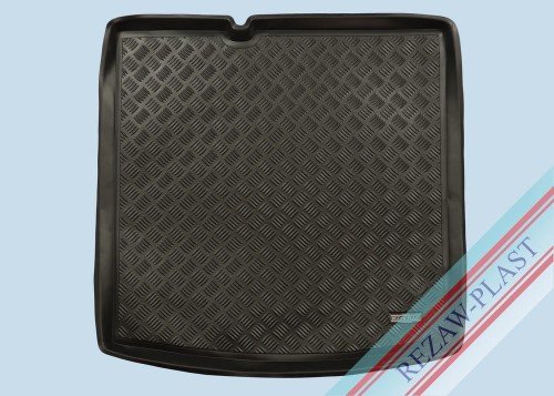 Trunk mat PE with rubber surface fits to: Skoda FABIA III 2014 - 2021