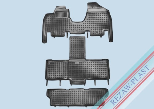 Dywaniki podłogowe czarne pasują do: Honda ODYSSEY IV 2010 - 2017