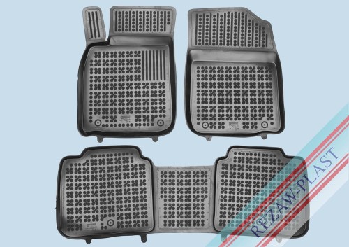 Dywaniki podłogowe czarne pasują do: Lexus ES VI 2012 - 2018