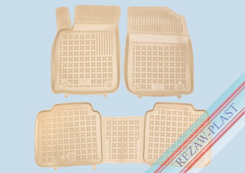 Dywaniki podłogowe beżowe pasują do: Lexus ES VI 2012 - 2018