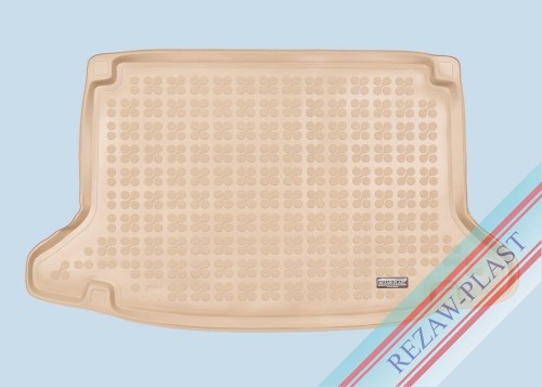 Trunk mat beige fits to: Kia E - NIRO I 2019 - 2022