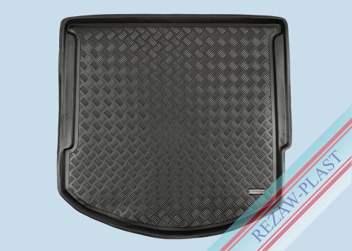 Trunk mat PE with rubber surface fits to: Ford MONDEO MK IV 2007 - 2014