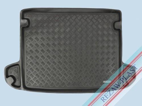 Trunk mat PE with rubber surface fits to: Hyundai TUCSON III 2015 - , Kia SPORTAGE IV 2015 - 2021
