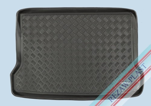 Trunk mat PE with rubber surface fits to: Mercedes GLA I 2013 - 2019
