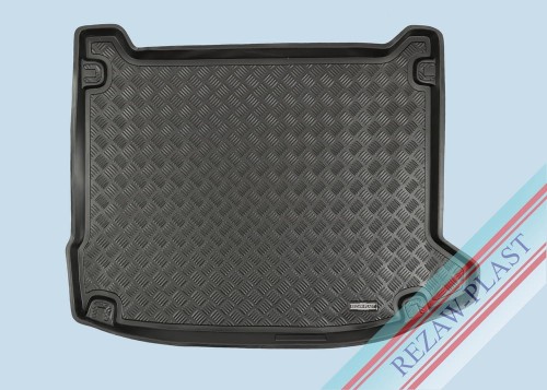 Trunk mat PE with rubber surface fits to: Renault DACIA LODGY I 2012 - 2020