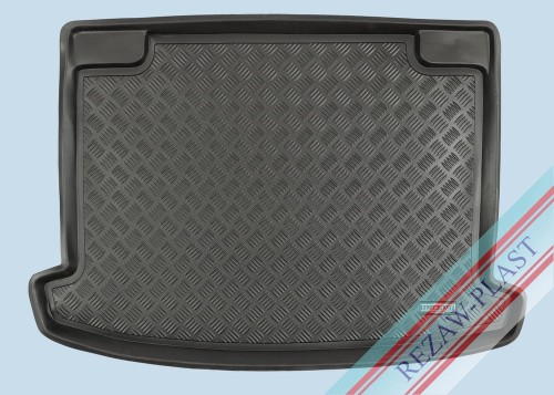 Mata bagażnika PE z gumową powłoką pasuje do: Renault CLIO IV 2012 - 2019