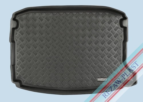 Trunk mat PE with rubber surface fits to: Seat ATECA 2016 -