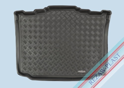 Trunk mat PE with rubber surface fits to: Skoda ROOMSTER 2006 - 2015