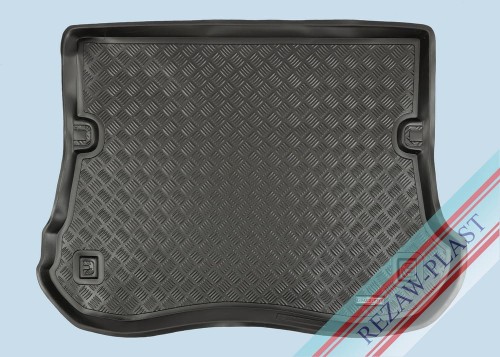 Trunk mat PE with rubber surface fits to: Jeep GRAND CHEROKEE WK 2005 - 2010