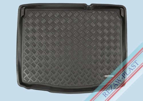 Trunk mat PE with rubber surface fits to: Jeep RENEGADE 2014 -
