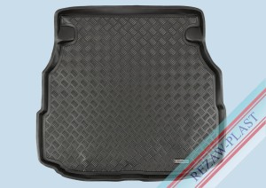 Mata bagażnika PE z gumową powłoką pasuje do: Mercedes W203 C - KLASA 2000 - 2007